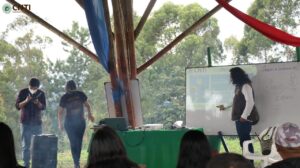 Foto 1. Socialización de la CNTI y el ODTPI en Kitek Kiwe,2021.